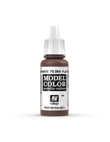 70984 - Pintura Vallejo Model Color - Marrón Mate (17ml)