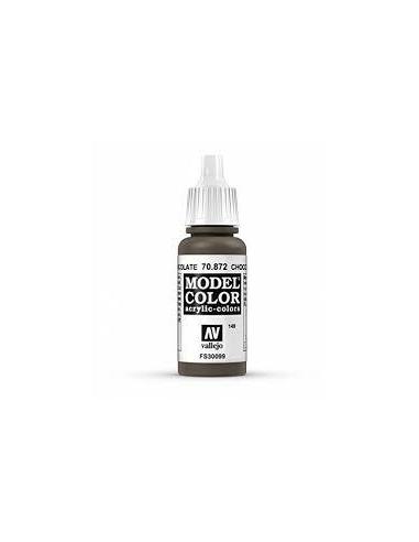 70.872 - Pintura Vallejo Model Color - Marrón chocolate (17ml)
