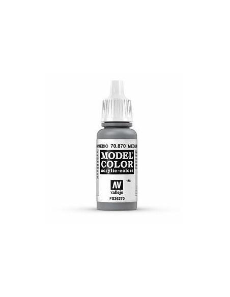 70.870 - Pintura Vallejo Model Color - Gris Marina Medio (17ml)