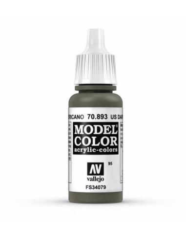 70.893 - Pintura Vallejo Model Color - Verde Americano (17ml)