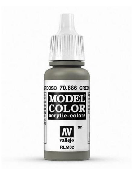 70.886 - Pintura Vallejo Model Color - Gris Verdoso (17ml)