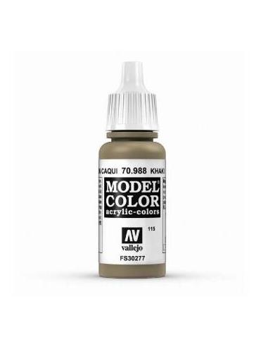 70.988 - Pintura Vallejo Model Color - Marrón caqui (17ml)