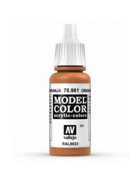 70.981 - Pintura Vallejo Model Color - Marrón Naranja (17ml)