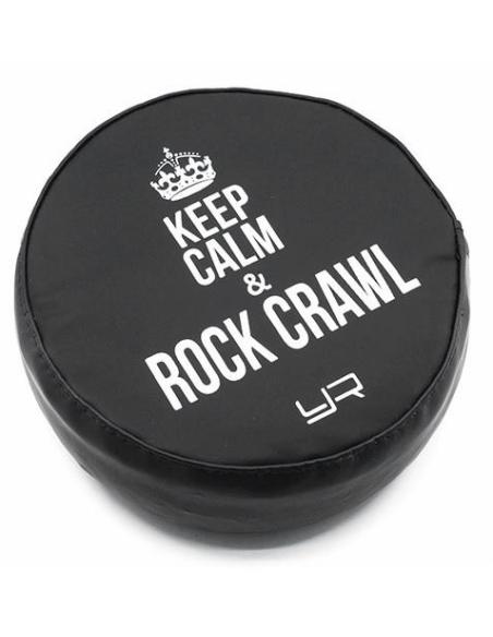 Tire Cover For 1.9 Crawler Wheels - Keep Calm & Rock Crawl
