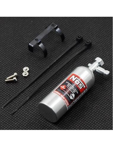 Aluminum Nos Nitrous Oxide Balance Weight Bottle 23g For 1/10 RC Silver