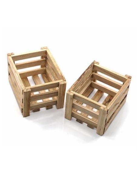 Caja de madera para montar (2u) 1/10 Crawler de Yeah Racing.