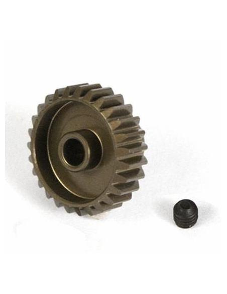 Aluminum 7075 Hard Coated Motor Gear/Pinions 64 Pitch 28 Teeth