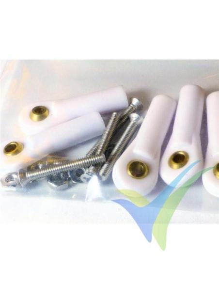 Rótulas plástico Metrico 2 (5u)