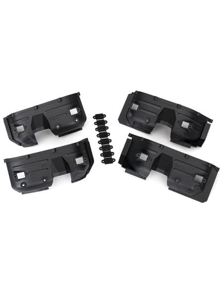 Fenders, inner, front & rear (2 each)/ rock light covers (8) TRX4