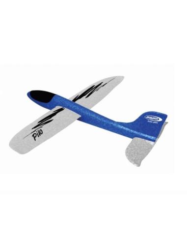 Pilo Planeador de espuma EPP blanco-azul