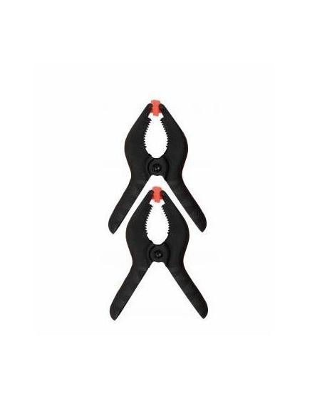 Set 2 pinzas sujeción 40mm.