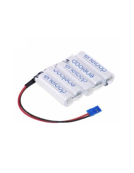 BATERIA ENELOOP 5 ELEMENTOS 6V 2000MAH AA PLANA (JR)