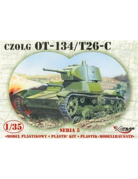 OT-134/T26C SOVIET LIGHT TANK, MIRAGE HOBBY