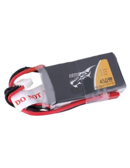 Batería LiPo GENSAce Tattu 450 mAh 11,1V 45C