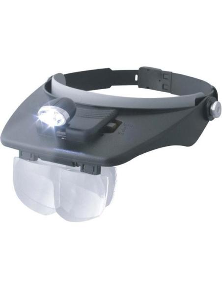 Lupa para Cabeza Varios Aumentos con Led