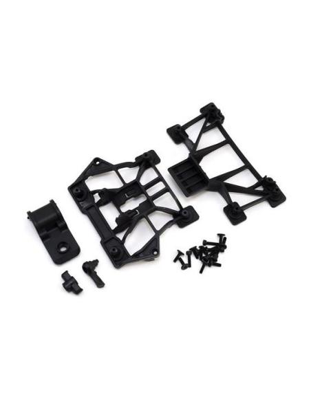 Front & Rear Body Mount Set E-Revo VXL 2.0