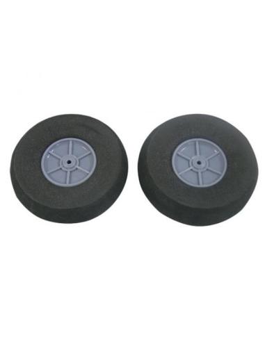 Ruedas de espuma lijeras 28mm Jamara (2u)