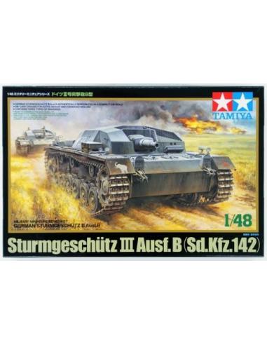 Sturmgeschütz III Ausf.B (Sd.Kfz.142) 1/48 Tamiya