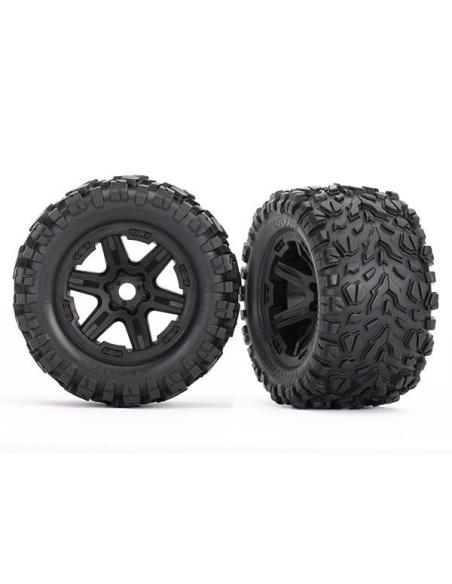 Traxxas Talon EXT Tires 3.8" Pre-Mounted Monster Truck Tires (2)