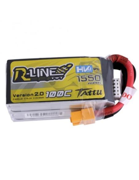 Batería Lipo Tattu R-Line HV 1550mAh 100C 4S