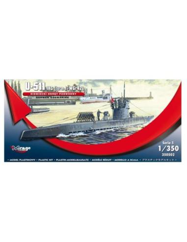U-511 IXC Turm I + WGr42 1/350 Mirage