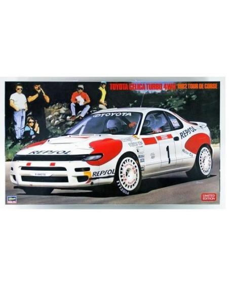Toyota Celica Turbo 4WD 1992 Tour de Corse 1/24 Hasegawa