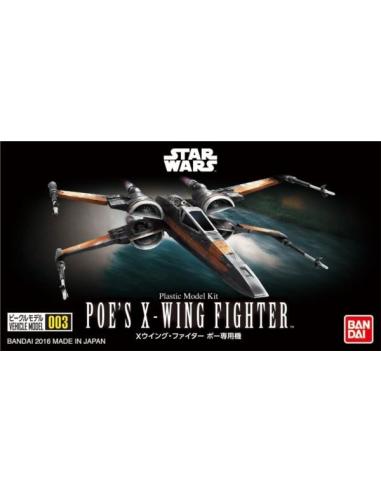 Poe's X-Wing Fighter mini-kit 003 BANDAI