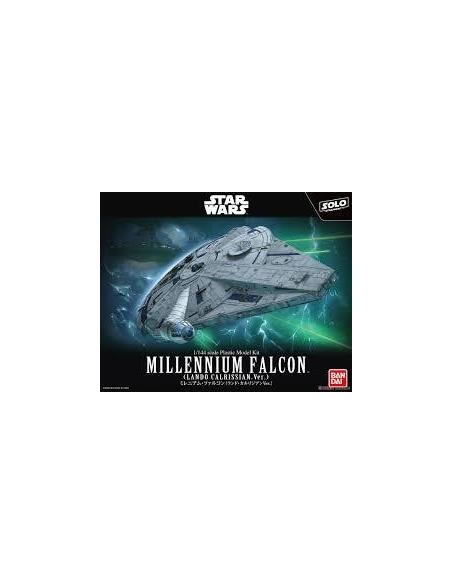 SOLO STAR WARS MILLENNIUM FALCON Model Kit 1/144 BANDAI