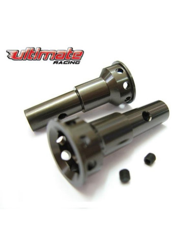 UR5105 Vaso delantero CVD aluminio aligerado ultimate Racing para RC8 (2pcs.)
