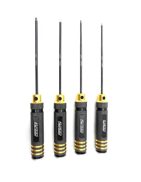 Set de destornilladores allen (1.5/2.0/2.5/3.0mm) Yeah Racing.