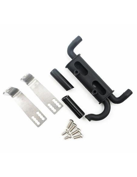 Metal Exhaust Pipe Black For Traxxas TRX-4