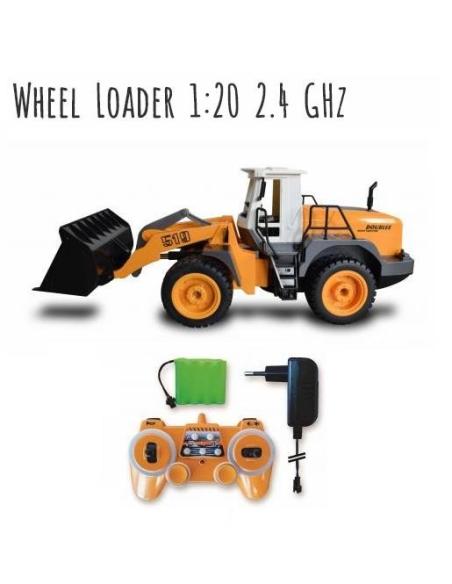 Excavadora 1/20 RC 2.4 GHz
