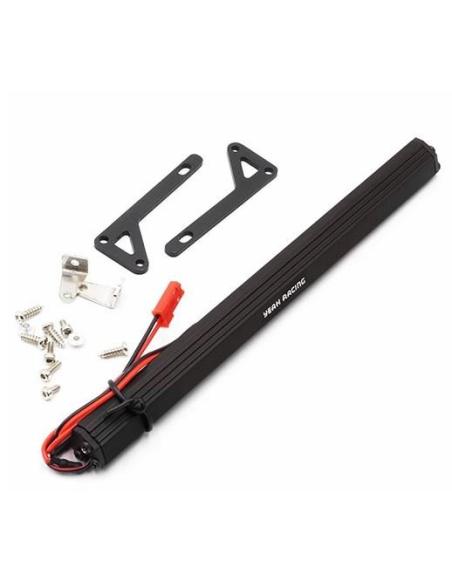 Aluminum White Super Bright LED Light Bar Black 1/10 RC Crawler