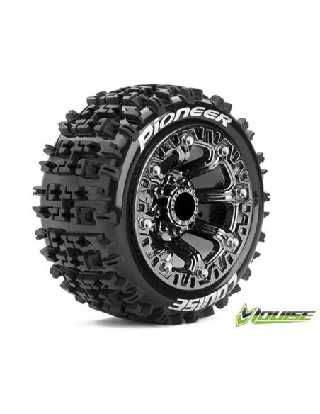 Louise RC PIONEER Tires Stadium Truck 1/16 Hex 12mm (2)