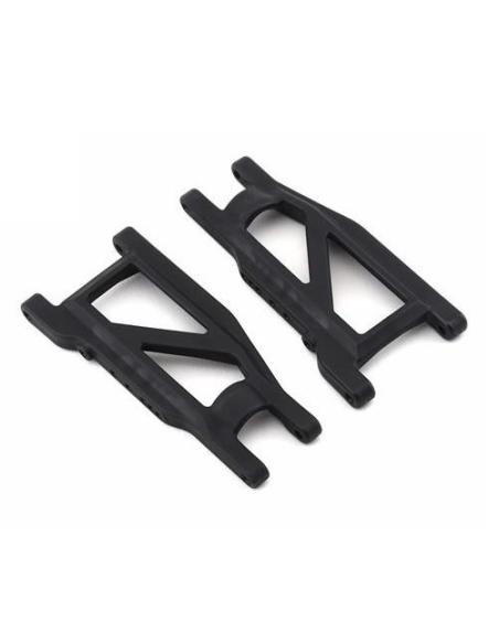 Suspension arms, black, front/rear (left & right)