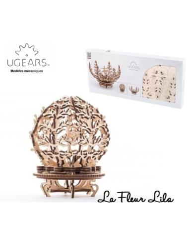 La flor mecánica (Mechanical Flower) - UGEARS