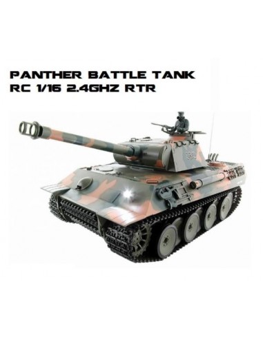 Panther Battle Tank rc 1/16 2.4Ghz RTR