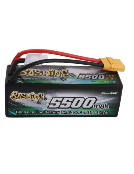 Batería LiPo GENSAce Bashing 5500mAh 14,8V 50C Hardcase