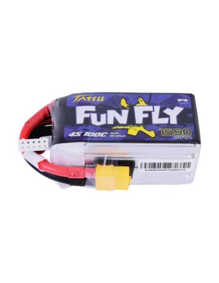 Batería LiPo TATTU FUNFLY 4s 14.8V 1550mAh 100C