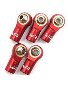 Rótulas Aluminio M3 (5) - Rojo