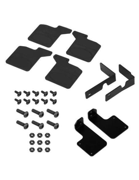 Guardabarros Front/Rear logo Land Rover + soporte