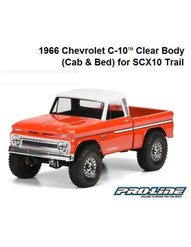 1966 Chevrolet C-10 Clear Body (Cab & Bed)  (313mm)