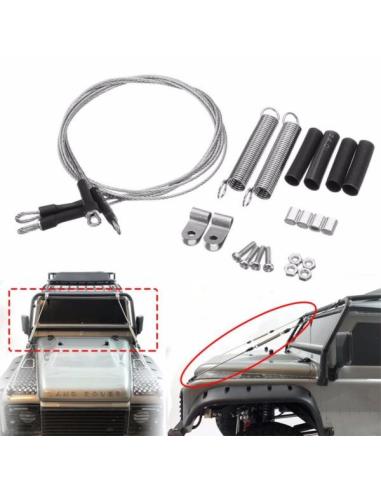 Cable de acero decorativo con muelle para TRX4