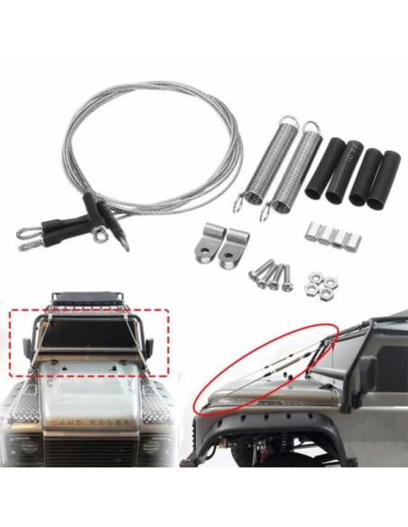 Cable de acero decorativo con muelle para TRX4