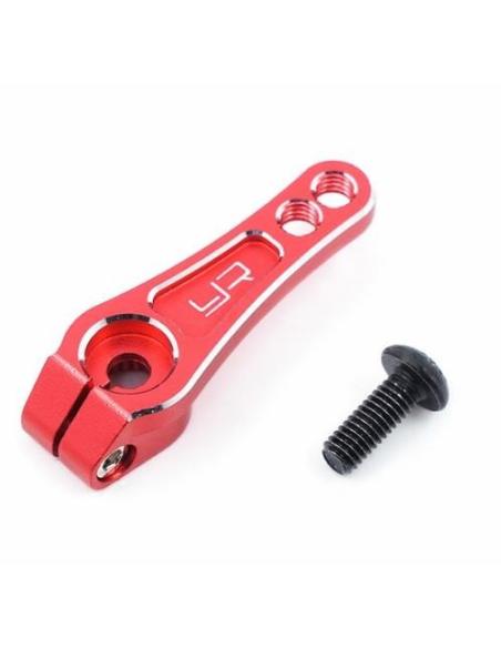 Horn aluminio 25T para Futaba/Savox/PowerHD/Blue Bird RED