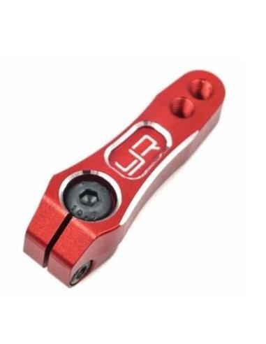 Horn aluminio 25T para Crawler Servo Futaba/Savox en Rojo