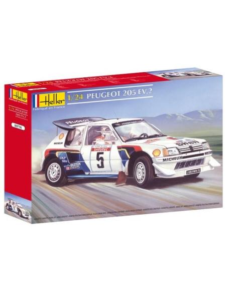 Peugeot 205 EV 2 1/24 Heller