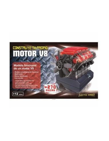 maqueta motor V8 Master Hobby