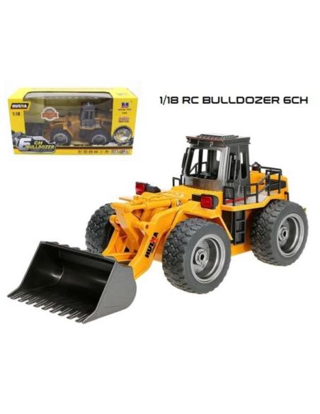 Retroexcavadora BULLDOZER RC HUINA 1/18