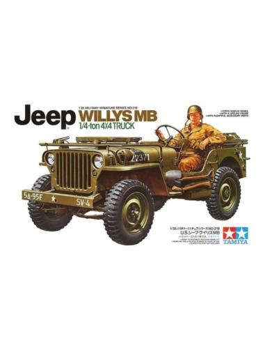 Jeep Willys MB 1/4-ton Truck 1/35 Tamiya